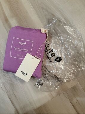 Kyte BABY Lavender Bamboo Crib Sheet - Stretchy Soft Fit